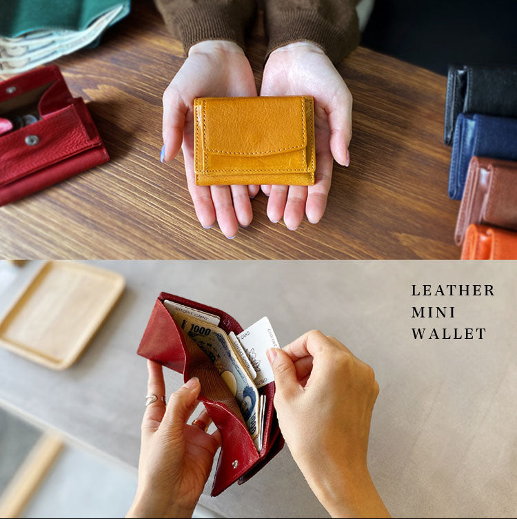 Charis Poche【小さい財布・IDケース 2点セット】ab-lw502-ab-cd504