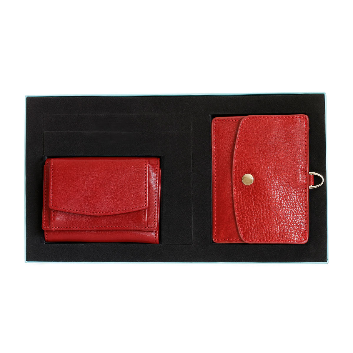 Charis Poche【小さい財布・IDケース 2点セット】ab-lw502-ab-cd504