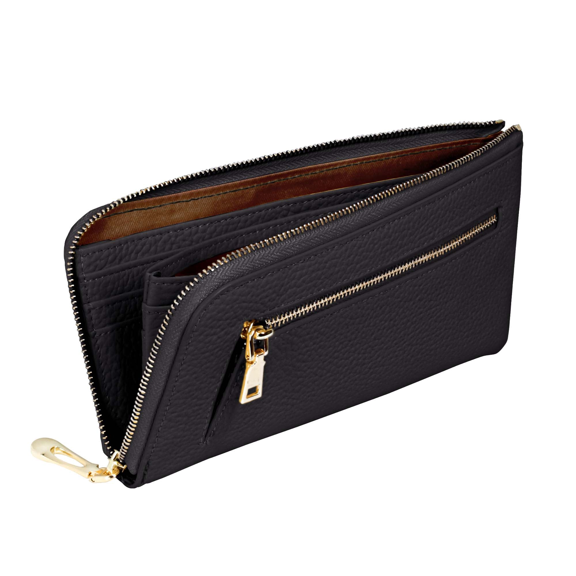 Charis Poche 【本革】スリムロングウォレット ab-lw509