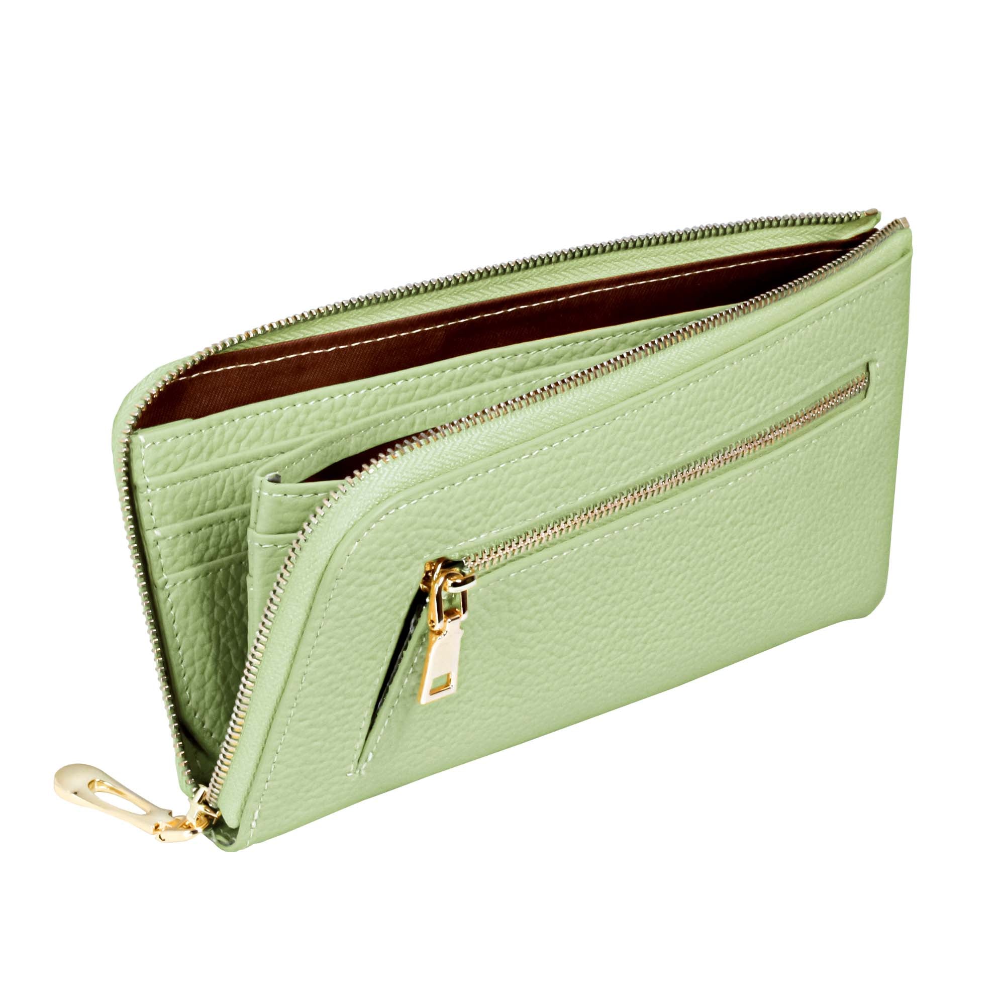 Charis Poche 【本革】スリムロングウォレット ab-lw509