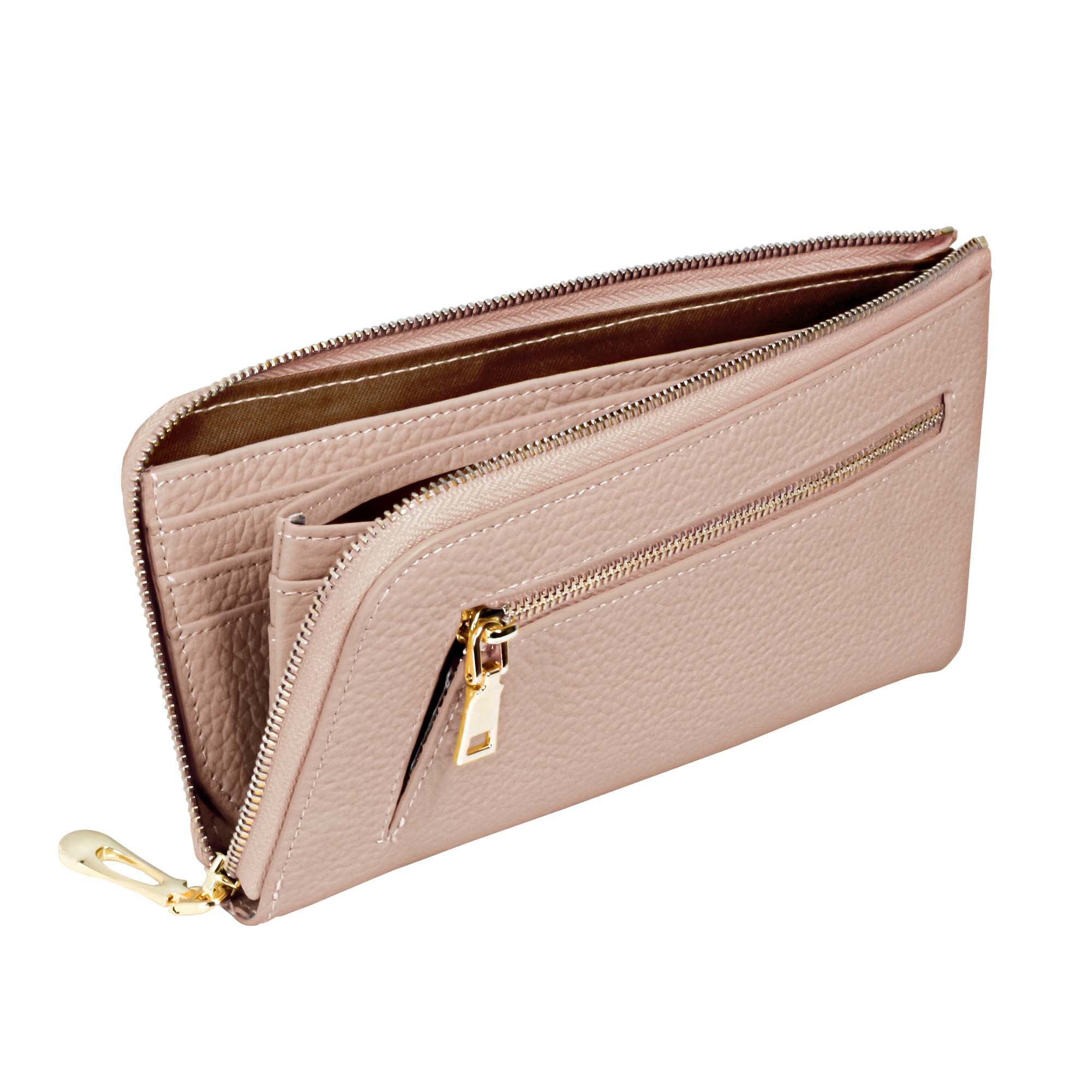 Charis Poche 【本革】スリムロングウォレット ab-lw509