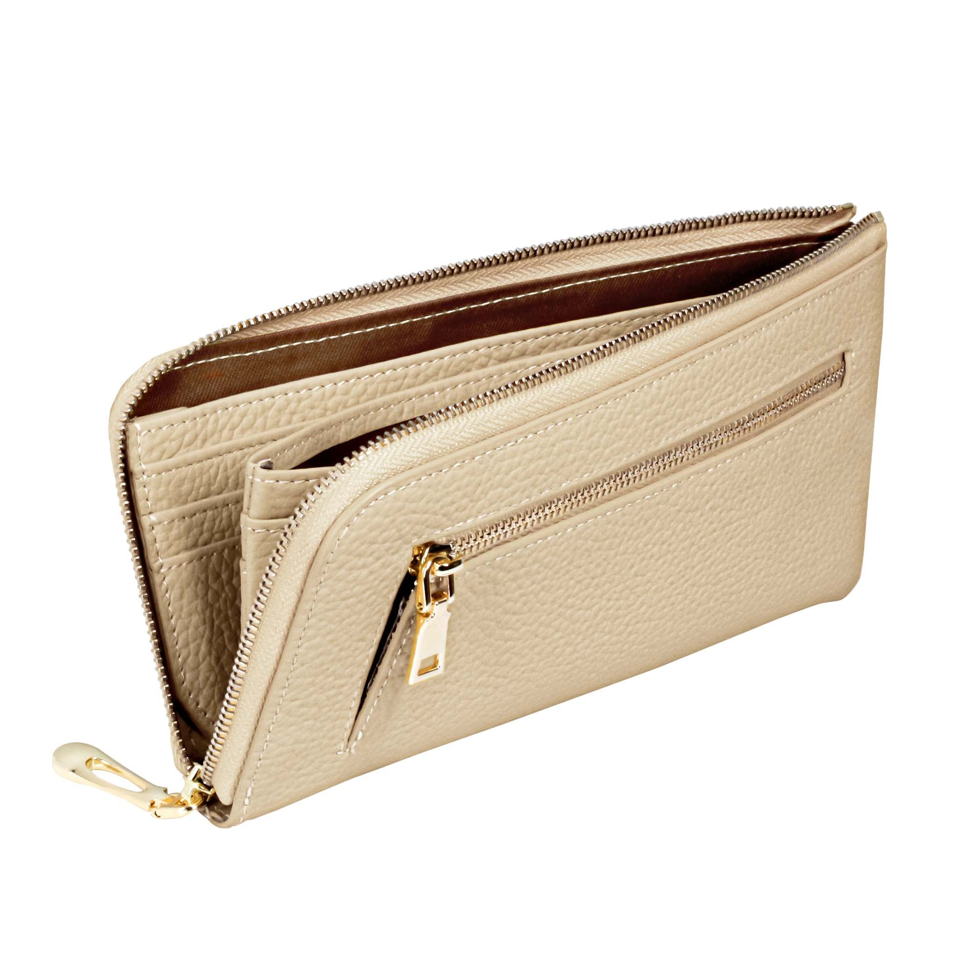 Charis Poche 【本革】スリムロングウォレット ab-lw509