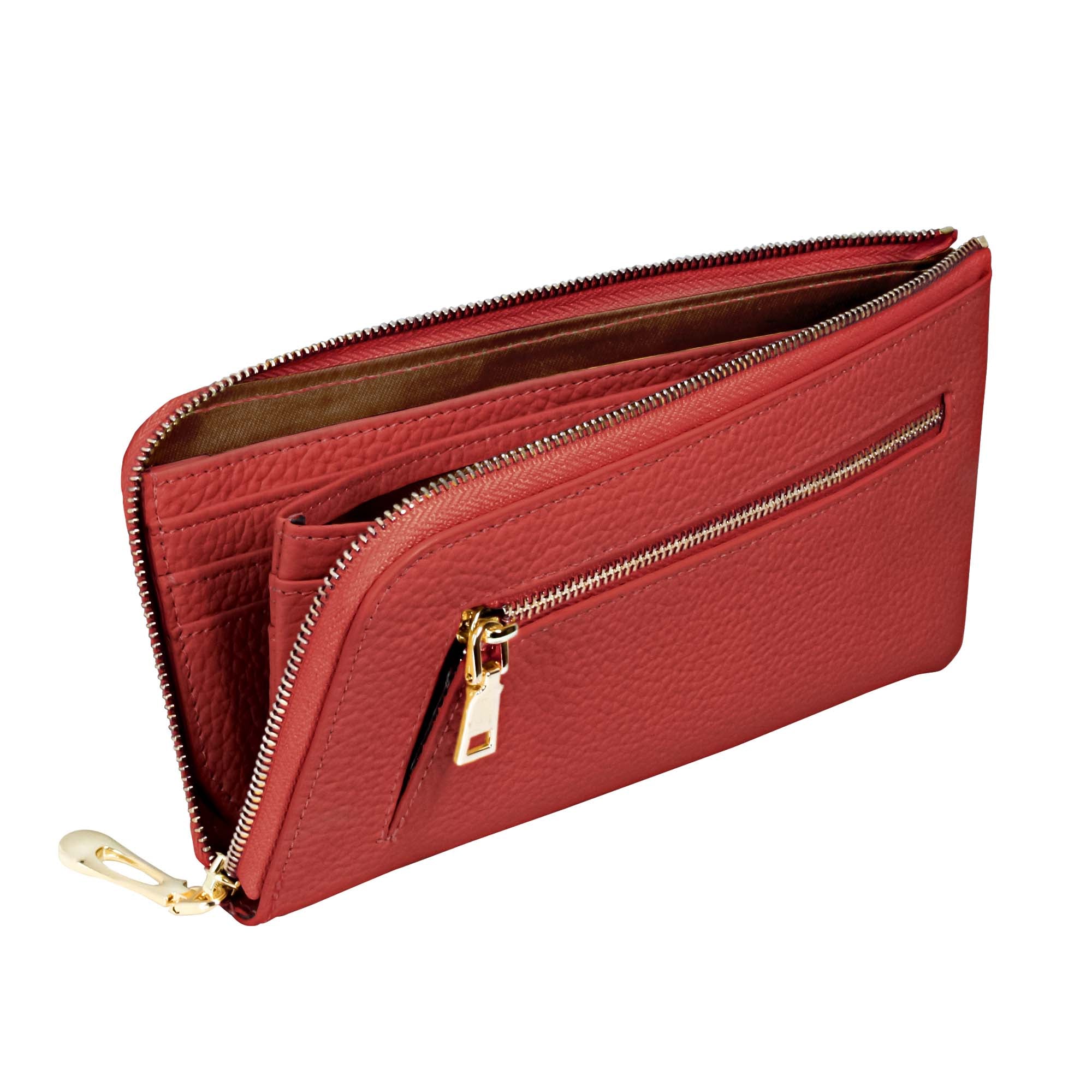 Charis Poche 【本革】スリムロングウォレット ab-lw509