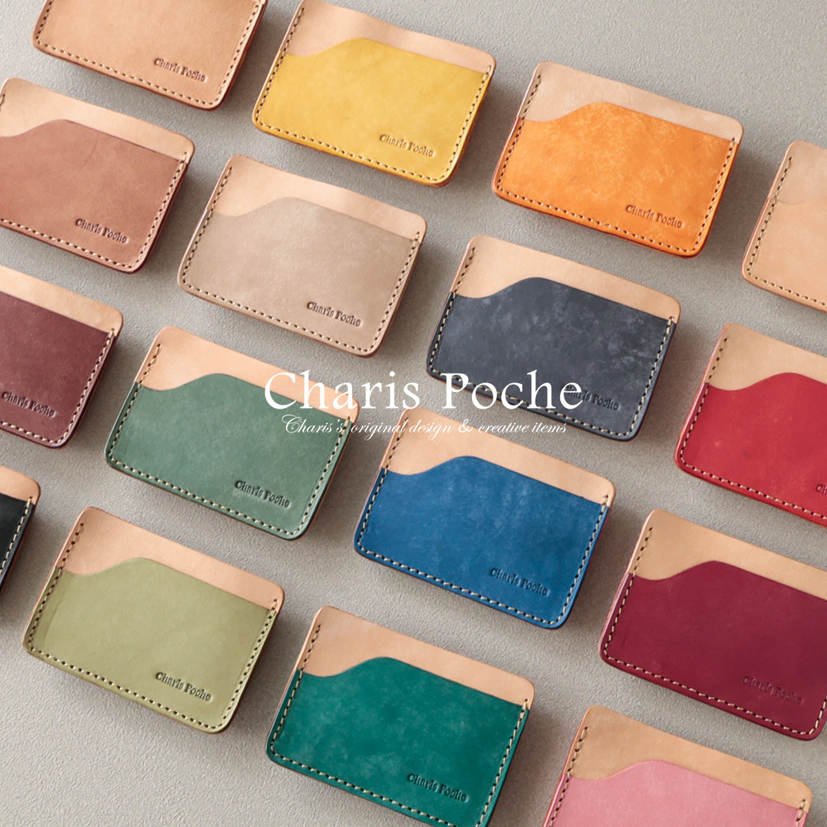 Charis Poche【本革】カードケース cd045