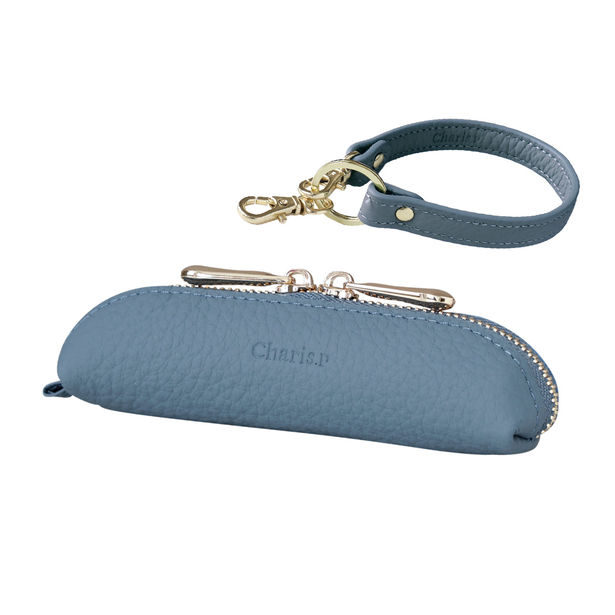 【本革】マルチコインケース,ハンドストラップセット ab-cp502-m-set1