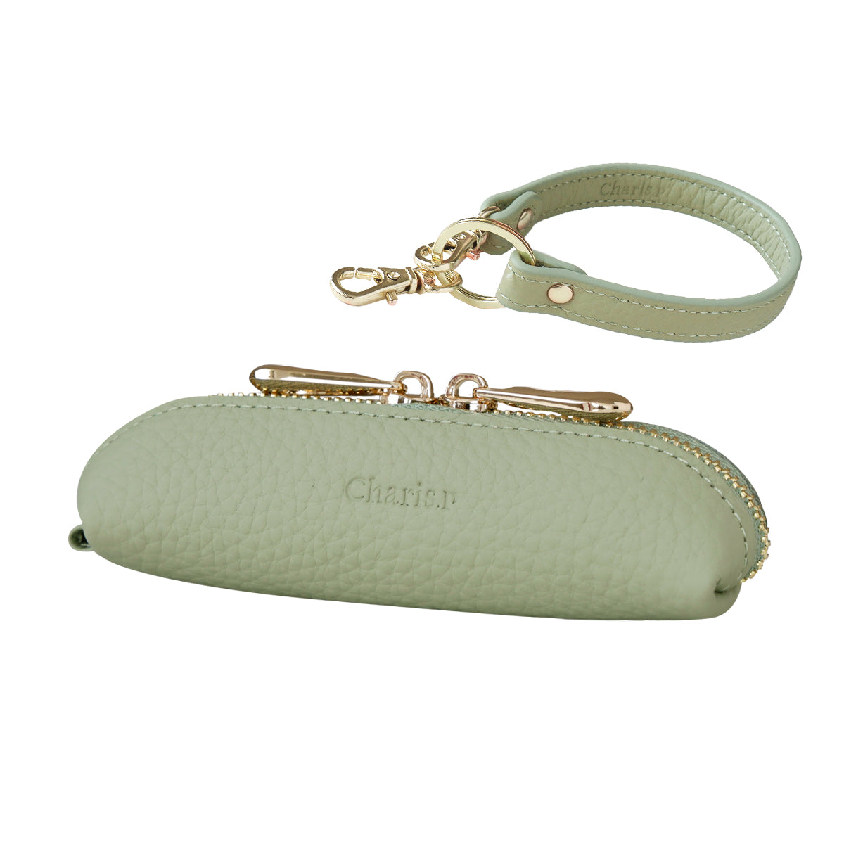 【本革】マルチコインケース,ハンドストラップセット ab-cp502-m-set1