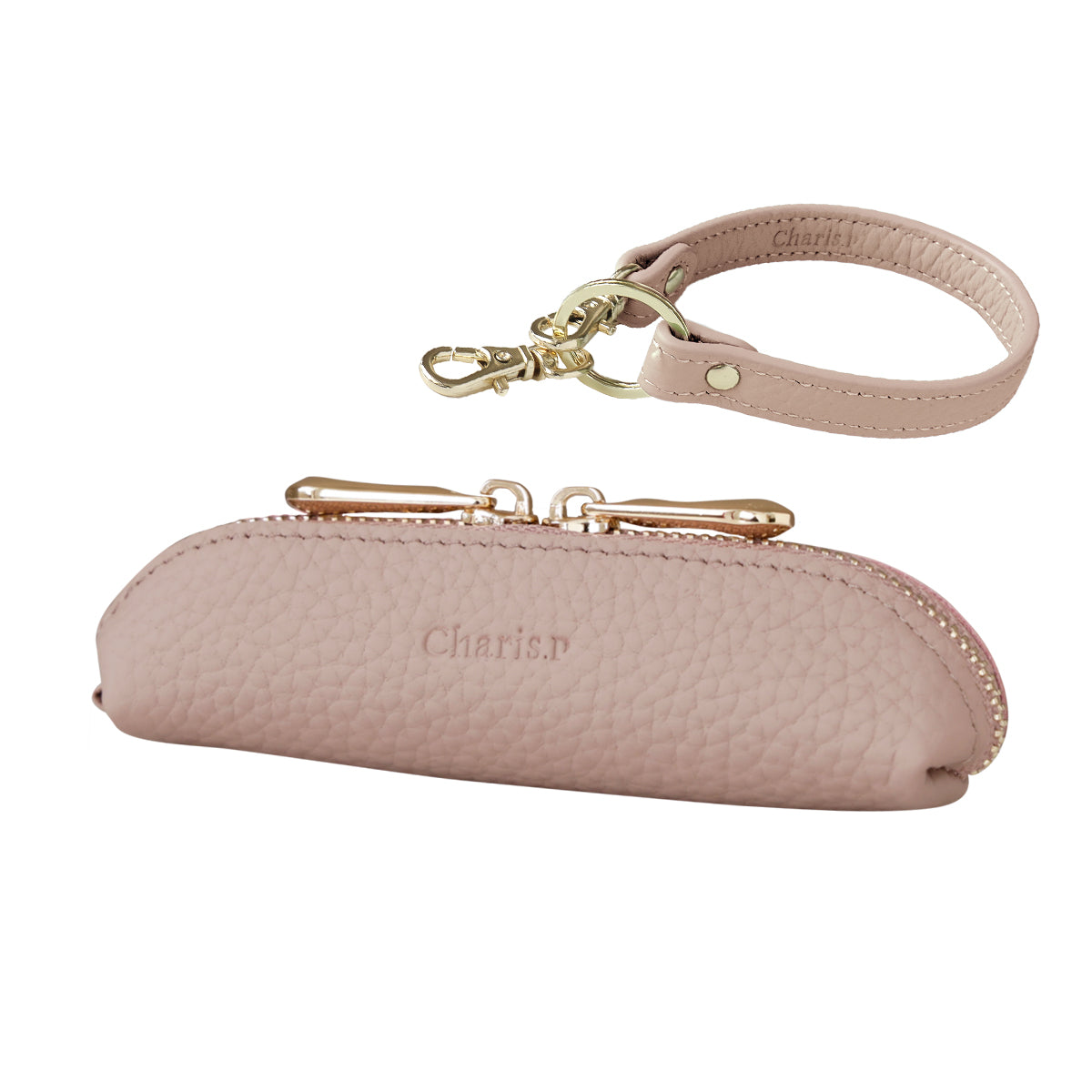 【本革】マルチコインケース,ハンドストラップセット ab-cp502-m-set1