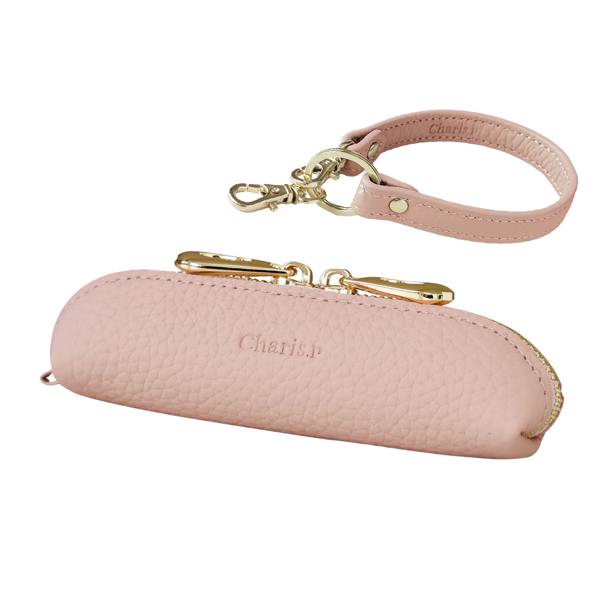 【本革】マルチコインケース,ハンドストラップセット ab-cp502-m-set1