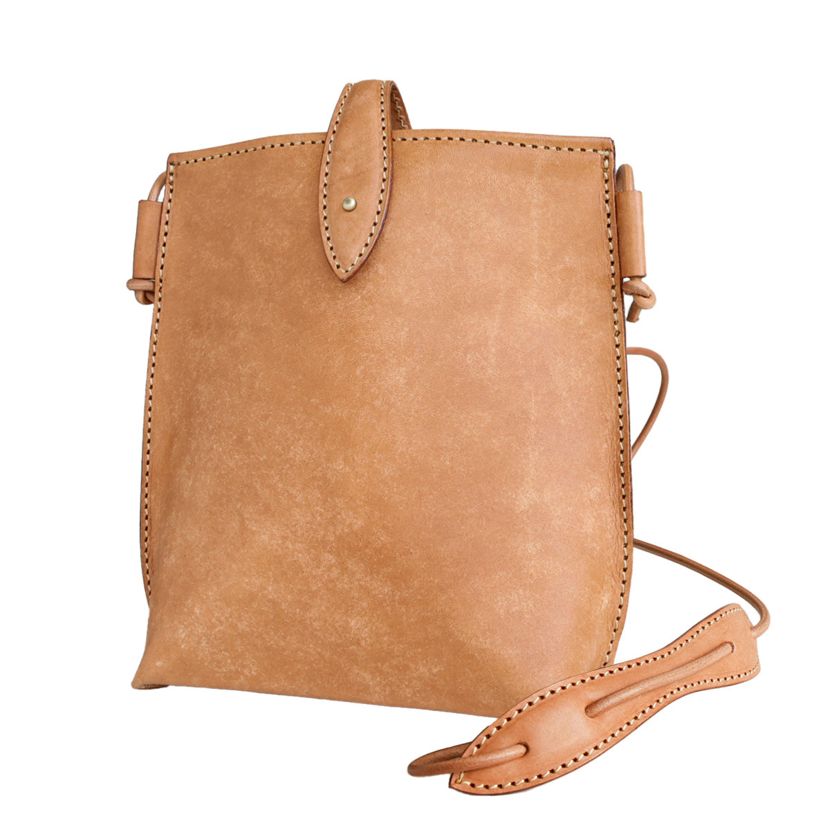 【本革】育てるショルダーバッグ イタリアンレザー lb352