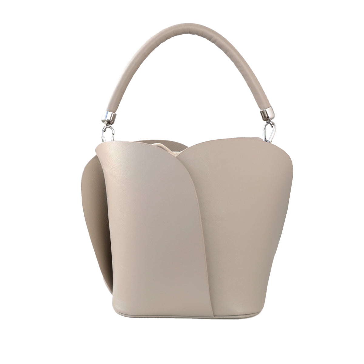 【2WAY】チューリップ型ショルダーバック・ハンドバッグ lbw015