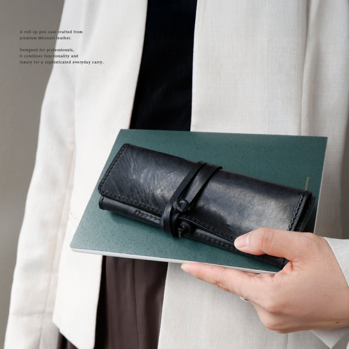 【本革】ロールペンケース ミッスーリレザー ot051