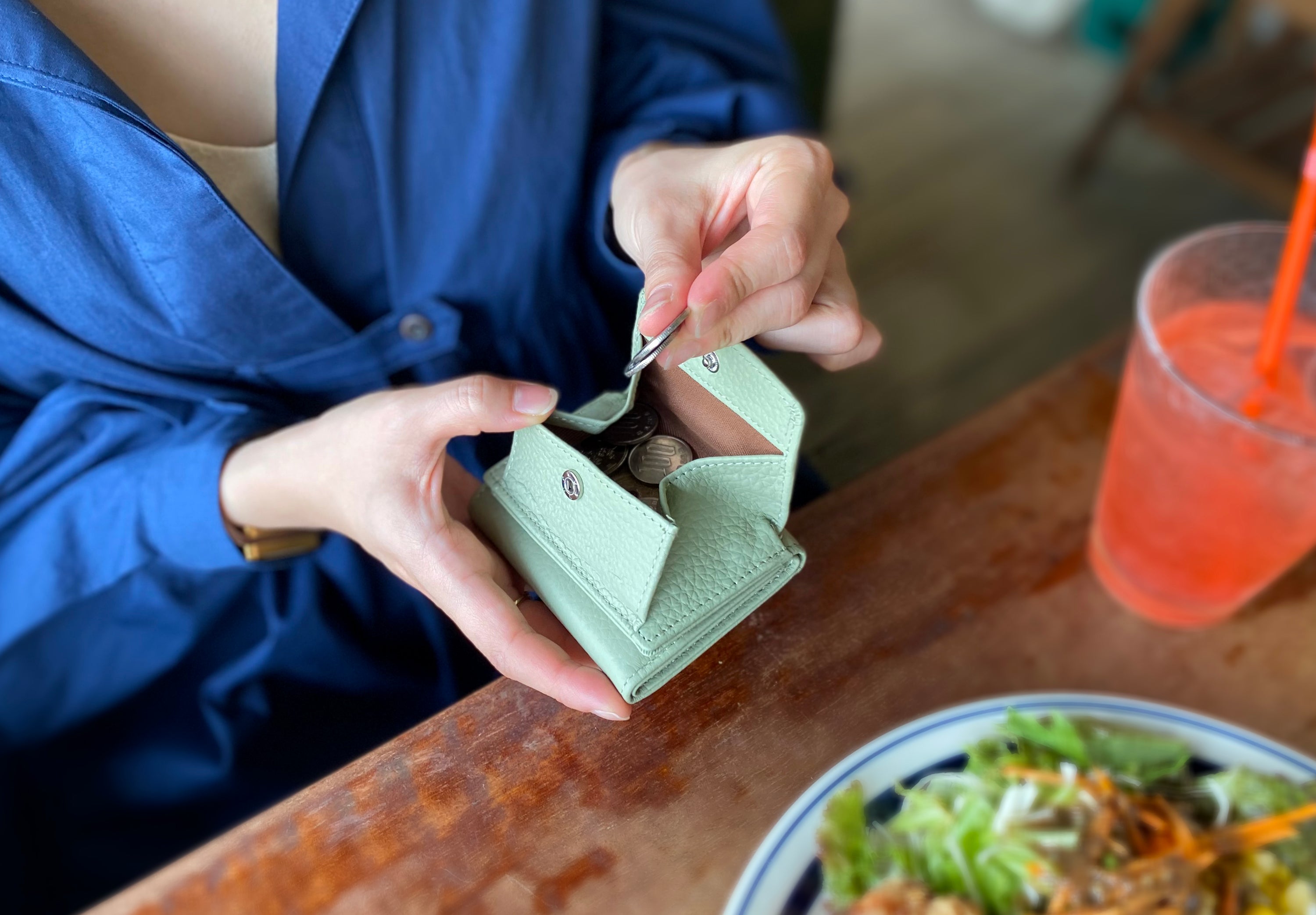 Charis Poche【財布・IDケース 2点セット】ab-lw005-cd501-2set