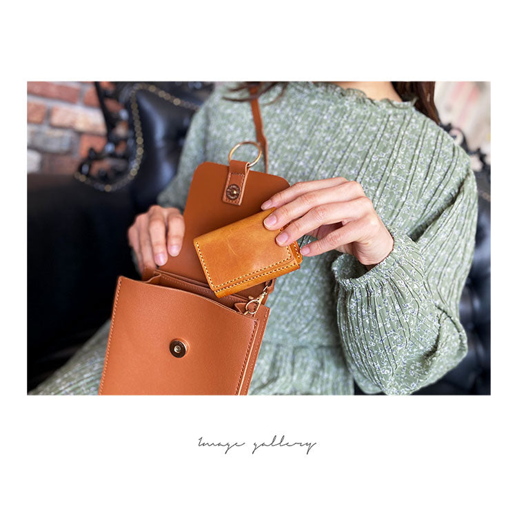 【本革】ミニウォレット lw219