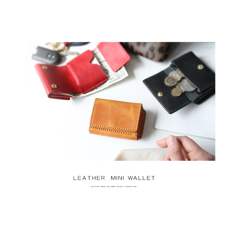 【本革】ミニウォレット lw219