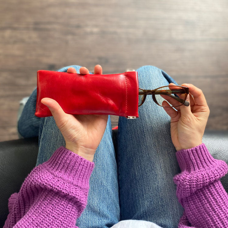 【本革】メガネケース gc011