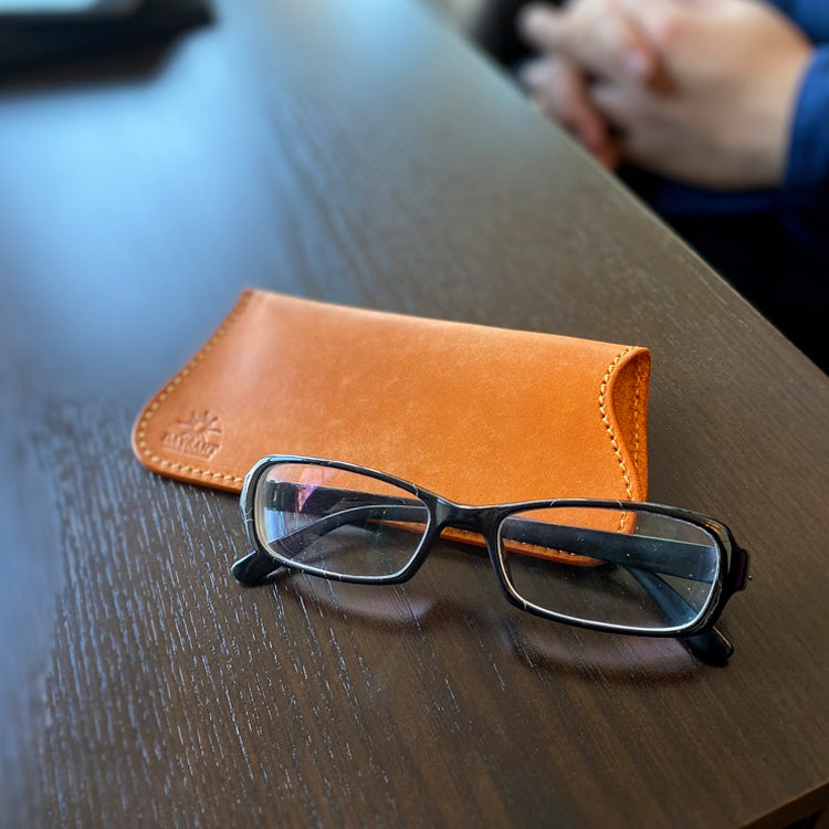 【本革】メガネケース gc012