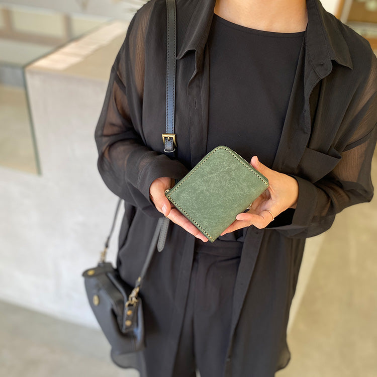 【本革】ミニウォレット lw235