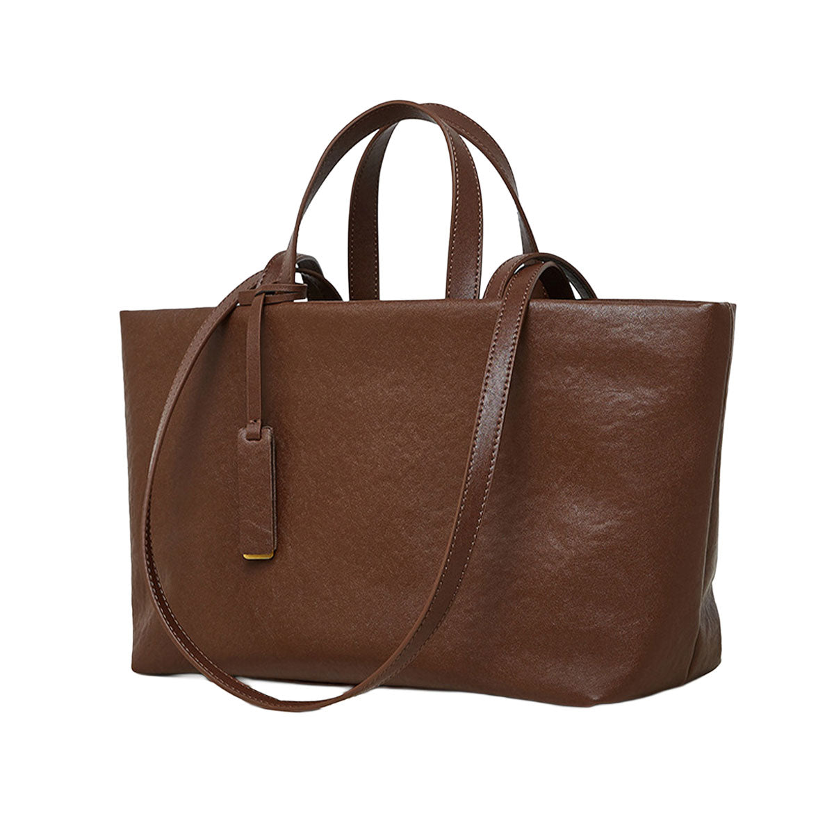 本革 トートバッグ 通勤 通学 軽い 整理整頓 ICカード 大きめバッグ