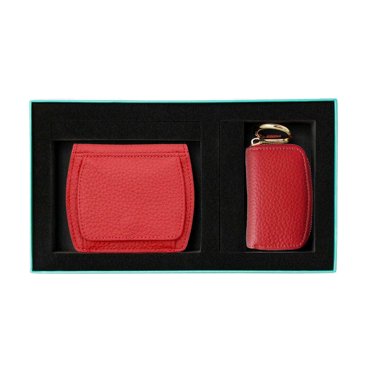 Charis Poche【コンパクトウォレット・キーケース 2点セット】ab-lw507-kp501-2set