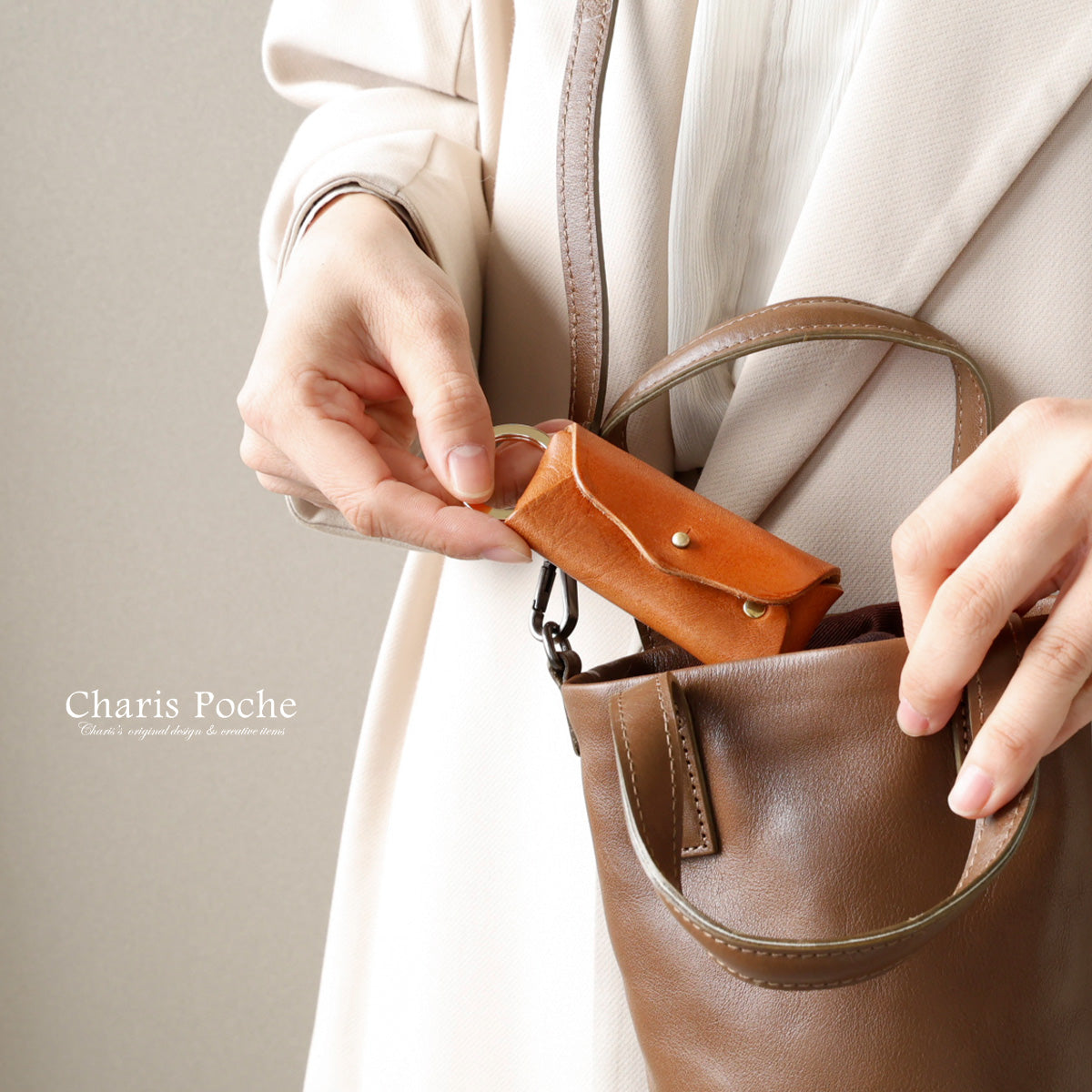 【本革】キーケース イタリアンレザー　ミッスーリVer　 kp072