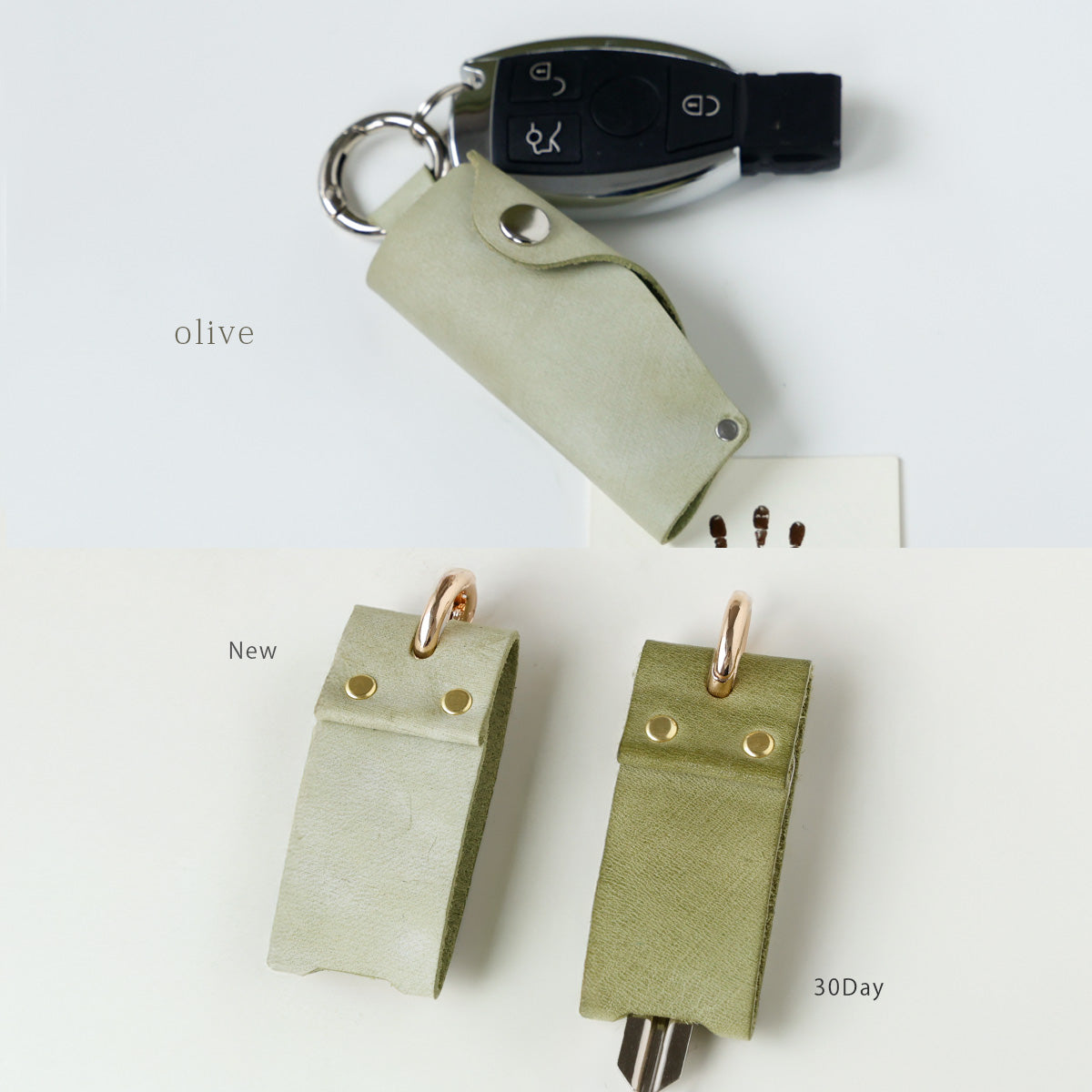 本革 | アラスカレザーキーケース　kp074