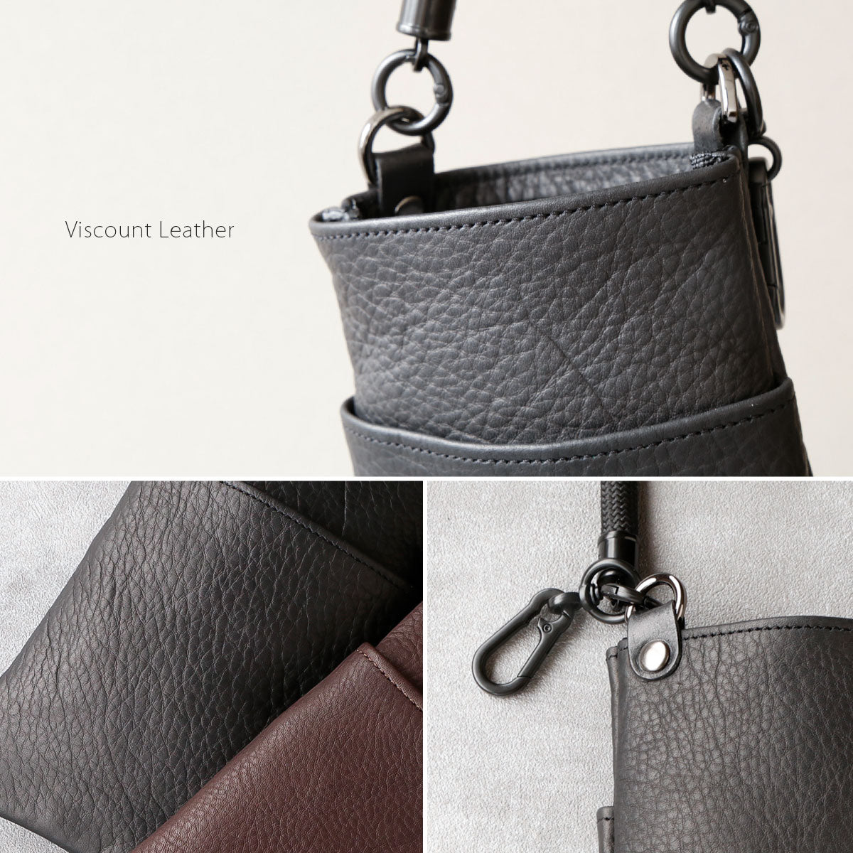 【本革】スマホショルダーポーチ　lb370-chp