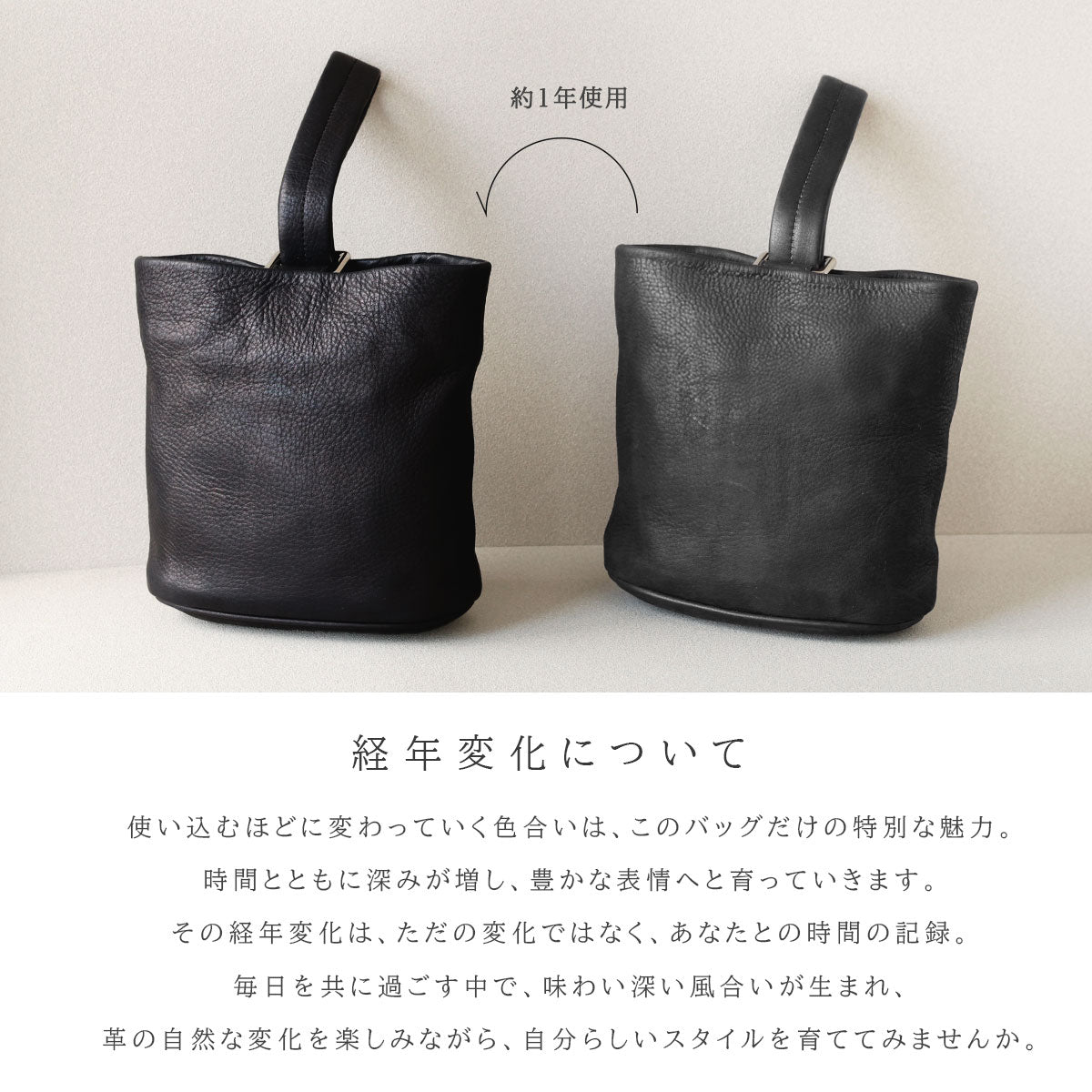 【本革】ハンドバッグ　lb384