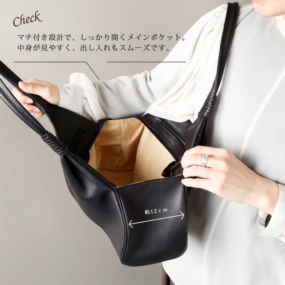 【本革】ショルダーバッグ　lbw018