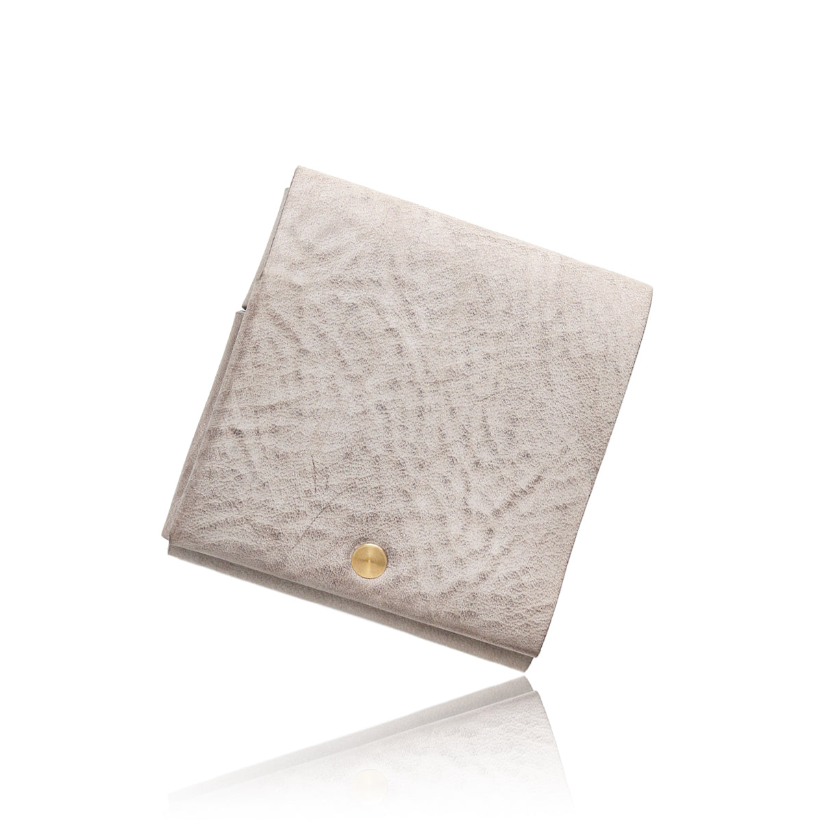 charispoche【本革】 シームレス二つ折り財布 lw265