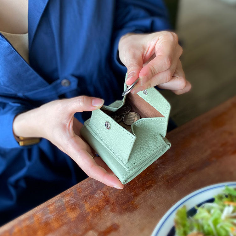 Charis Poche 【本革】ミニウォレット  ab-lw005